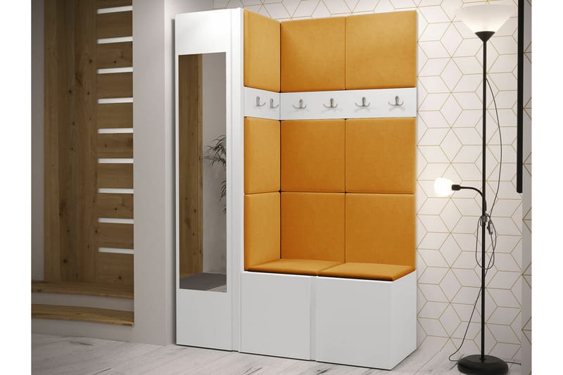 Dunvegan Highboard White - Säilytys - Kaappi - Säilytyskaappi