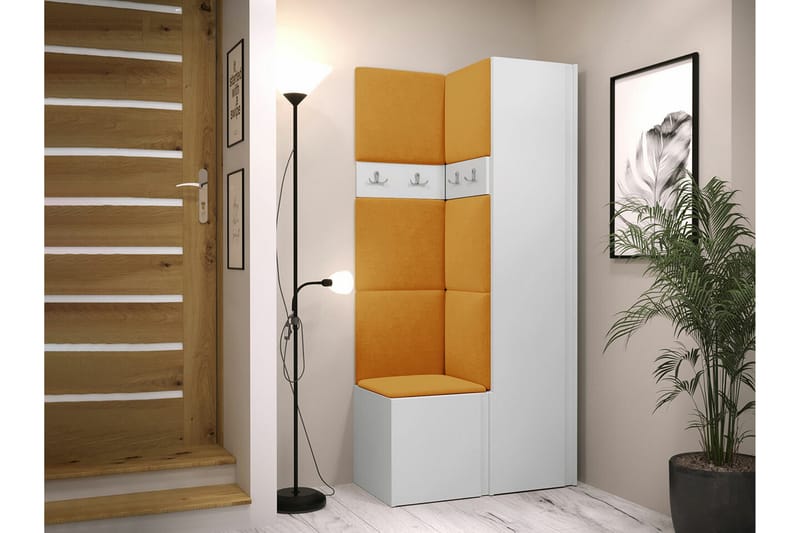 Dunvegan Highboard White - Säilytys - Kaappi - Säilytyskaappi