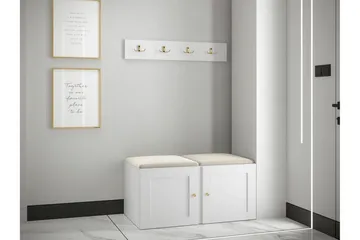 Dunvegan Highboard White - Säilytys - Kaappi - Säilytyskaappi
