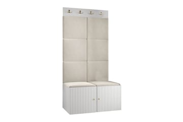 Dunvegan Highboard White - Säilytys - Kaappi - Säilytyskaappi