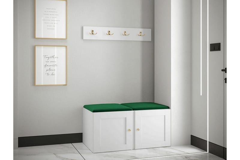 Dunvegan Highboard White - Säilytys - Kaappi - Säilytyskaappi