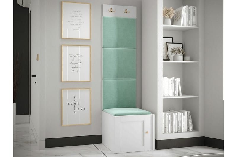 Dunvegan Highboard White - Säilytys - Kaappi - Säilytyskaappi