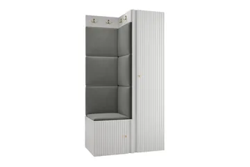 Dunvegan Highboard White - Säilytys - Kaappi - Säilytyskaappi