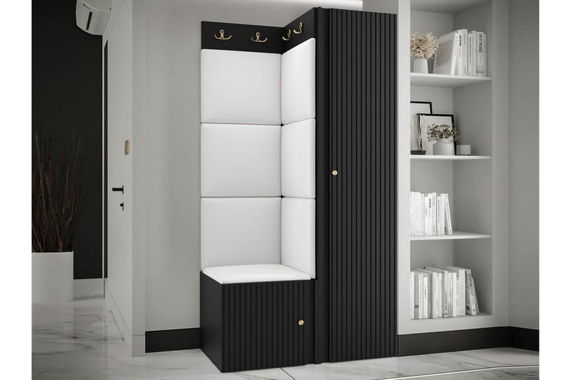 Dunvegan Highboard White - Säilytys - Kaappi - Säilytyskaappi