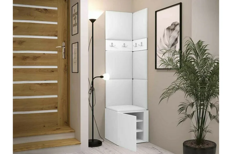 Dunvegan Highboard White - Säilytys - Kaappi - Säilytyskaappi