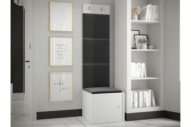 Dunvegan Highboard White - Säilytys - Kaappi - Säilytyskaappi