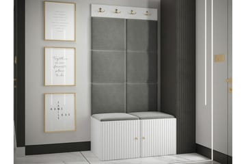 Dunvegan Highboard White - Säilytys - Kaappi - Säilytyskaappi
