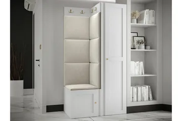 Dunvegan Highboard White - Säilytys - Kaappi - Säilytyskaappi