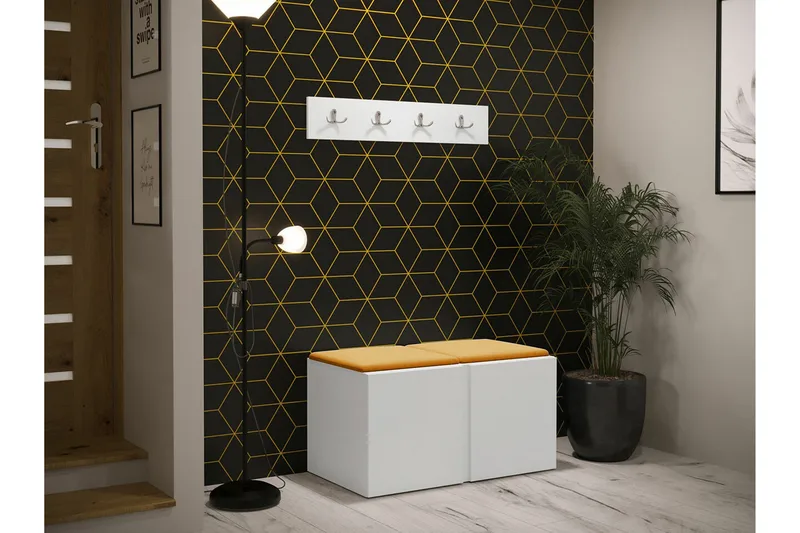 Dunvegan Highboard White - Säilytys - Kaappi - Säilytyskaappi