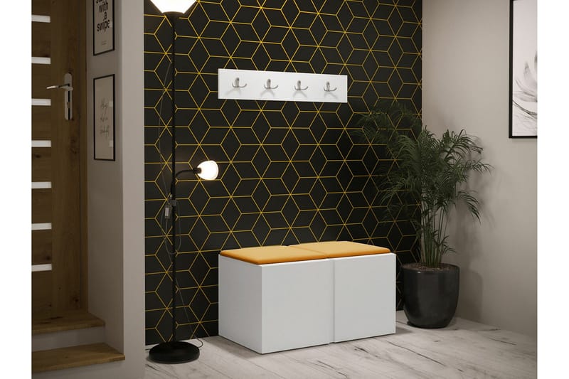 Dunvegan Highboard White - Säilytys - Kaappi - Säilytyskaappi