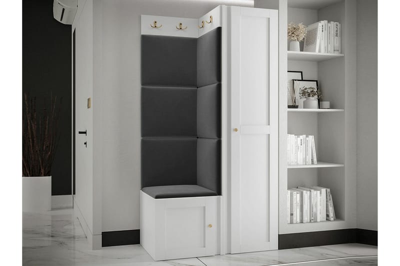 Dunvegan Highboard White - Säilytys - Kaappi - Säilytyskaappi