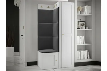 Dunvegan Highboard White - Säilytys - Kaappi - Säilytyskaappi