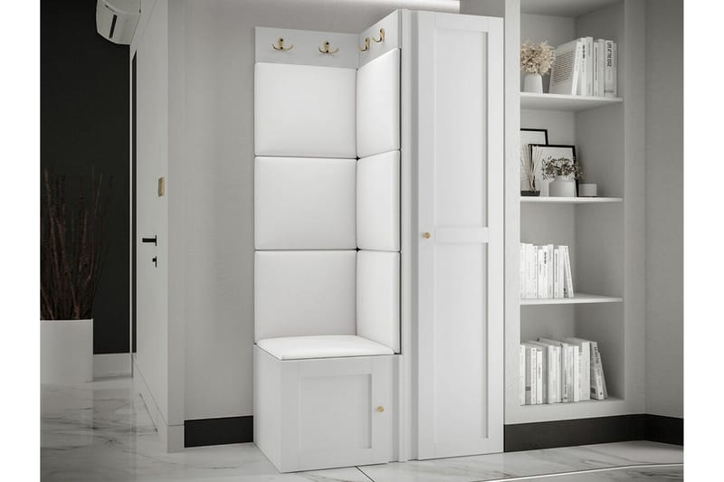 Dunvegan Highboard White - Säilytys - Kaappi - Säilytyskaappi