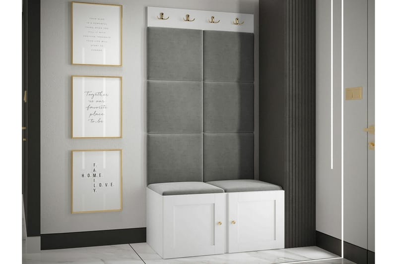 Dunvegan Highboard White - Säilytys - Kaappi - Säilytyskaappi