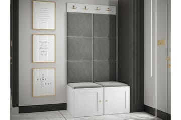 Dunvegan Highboard White - Säilytys - Kaappi - Säilytyskaappi