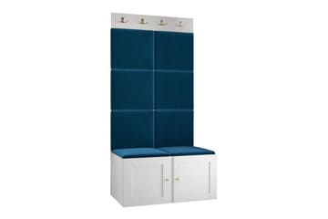Dunvegan Highboard White - Säilytys - Kaappi - Säilytyskaappi