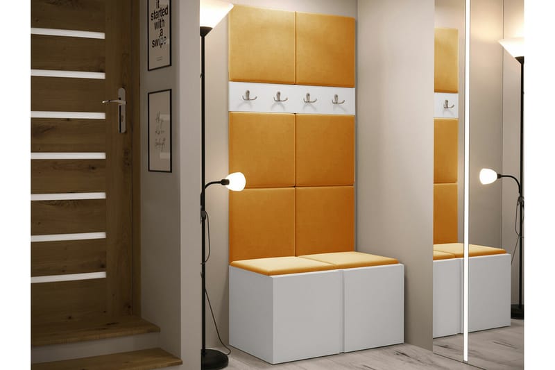 Dunvegan Highboard White - Säilytys - Kaappi - Säilytyskaappi