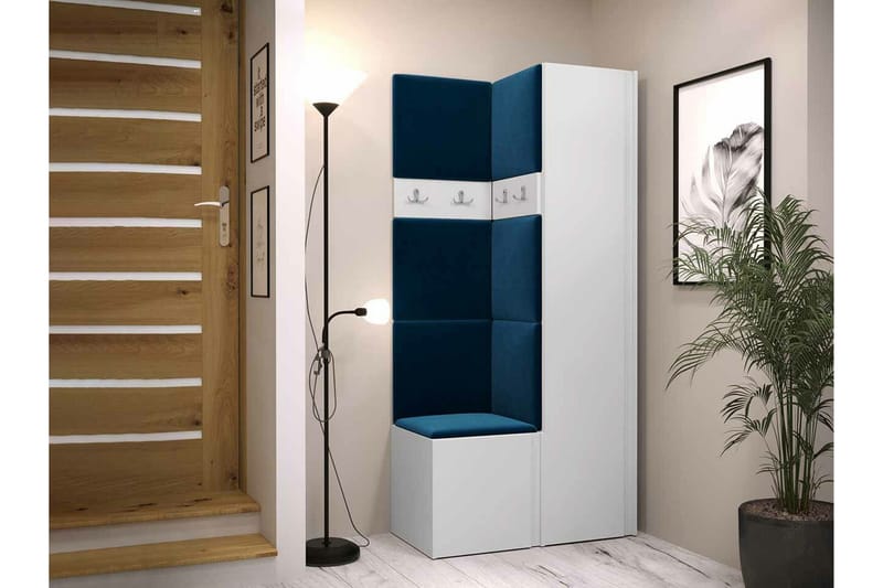 Dunvegan Highboard White - Säilytys - Kaappi - Säilytyskaappi