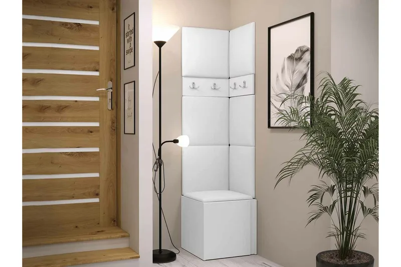 Dunvegan Highboard White - Säilytys - Kaappi - Säilytyskaappi