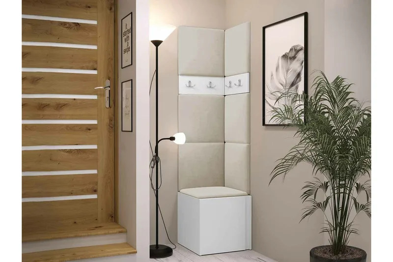 Dunvegan Highboard White - Säilytys - Kaappi - Säilytyskaappi