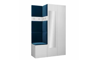 Dunvegan Highboard White - Säilytys - Kaappi - Säilytyskaappi
