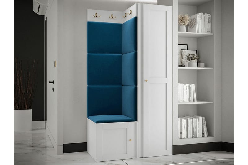 Dunvegan Highboard White - Säilytys - Kaappi - Säilytyskaappi