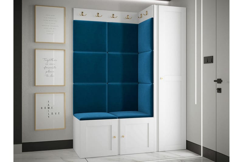 Dunvegan Highboard White - Säilytys - Kaappi - Säilytyskaappi