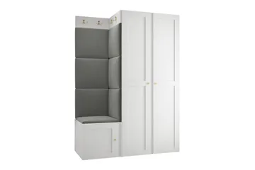 Dunvegan Highboard White - Säilytys - Kaappi - Säilytyskaappi