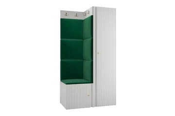 Dunvegan Highboard White - Säilytys - Kaappi - Säilytyskaappi