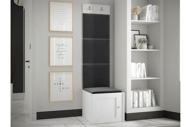 Dunvegan Highboard White - Säilytys - Kaappi - Säilytyskaappi