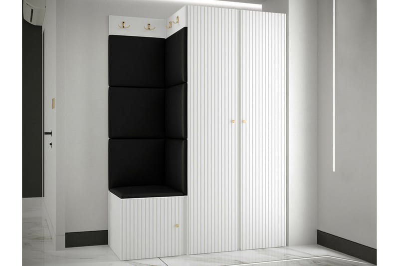 Dunvegan Highboard White - Säilytys - Kaappi - Säilytyskaappi