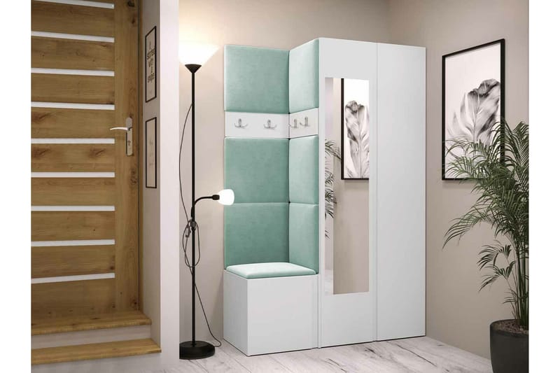 Dunvegan Highboard White - Säilytys - Kaappi - Säilytyskaappi