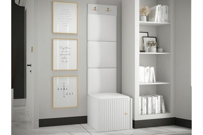 Dunvegan Highboard White - Säilytys - Kaappi - Säilytyskaappi