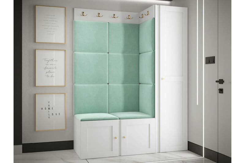 Dunvegan Highboard White - Säilytys - Kaappi - Säilytyskaappi