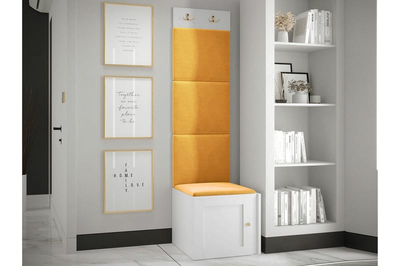 Dunvegan Highboard White - Säilytys - Kaappi - Säilytyskaappi