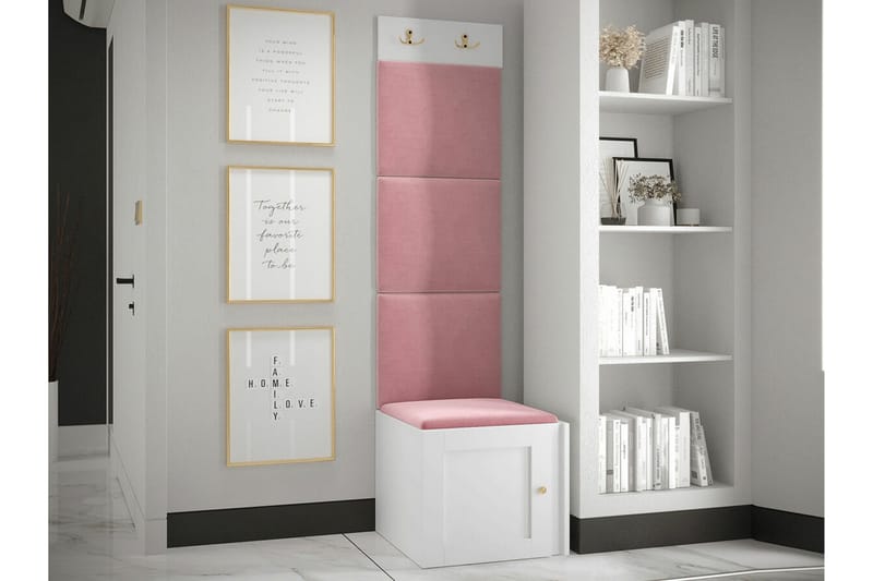 Dunvegan Highboard White - Säilytys - Kaappi - Säilytyskaappi