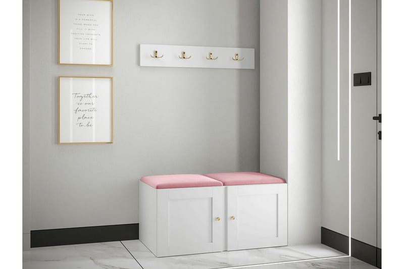 Dunvegan Highboard White - Säilytys - Kaappi - Säilytyskaappi