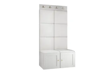 Dunvegan Highboard White - Säilytys - Kaappi - Säilytyskaappi