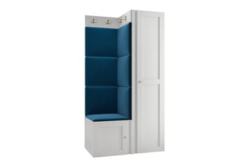 Dunvegan Highboard White - Säilytys - Kaappi - Säilytyskaappi