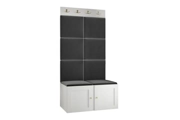Dunvegan Highboard White - Säilytys - Kaappi - Säilytyskaappi