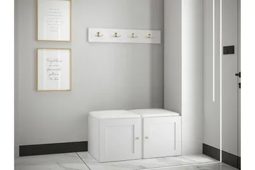 Dunvegan Highboard White - Säilytys - Kaappi - Säilytyskaappi