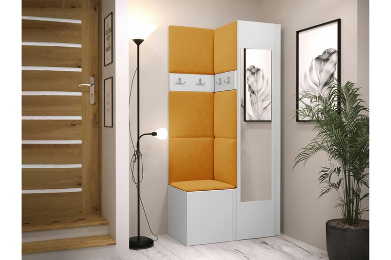 Dunvegan Highboard White - Säilytys - Kaappi - Säilytyskaappi