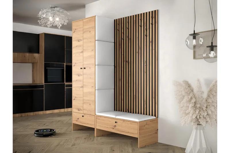 Dunvegan Highboard White - Säilytys - Kaappi - Säilytyskaappi