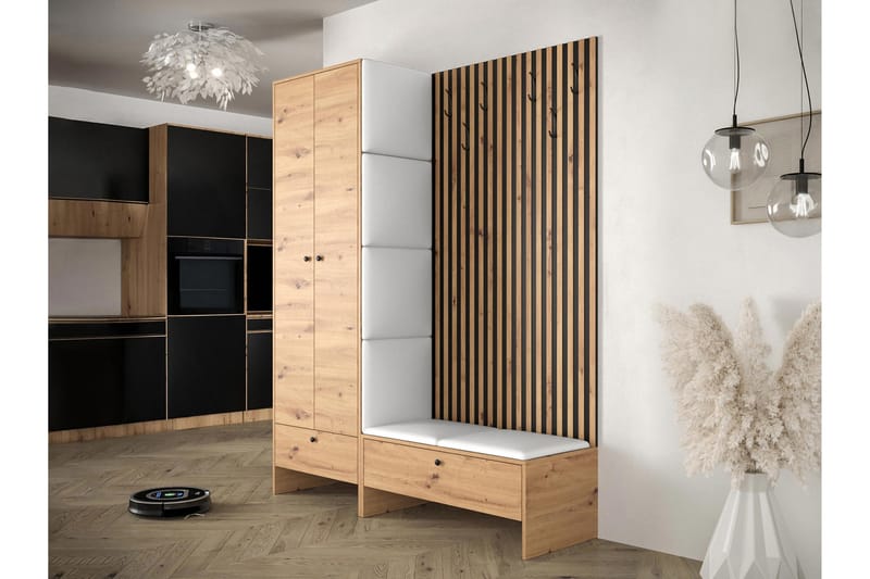 Dunvegan Highboard White - Säilytys - Kaappi - Säilytyskaappi