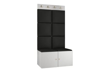 Dunvegan Highboard White - Säilytys - Kaappi - Säilytyskaappi