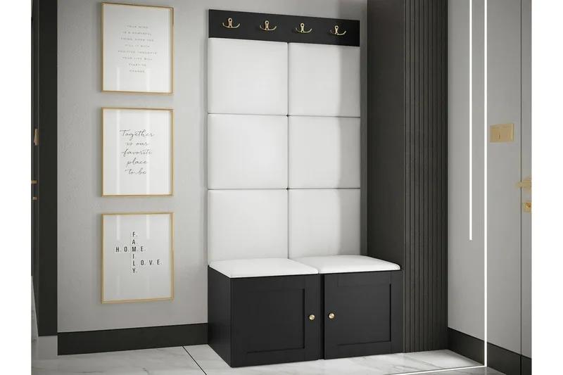 Dunvegan Highboard White - Säilytys - Kaappi - Säilytyskaappi