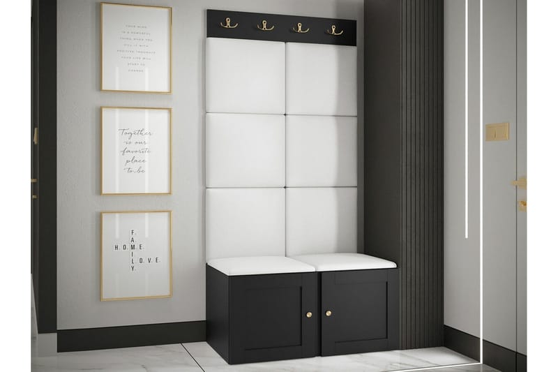 Dunvegan Highboard White - Säilytys - Kaappi - Säilytyskaappi