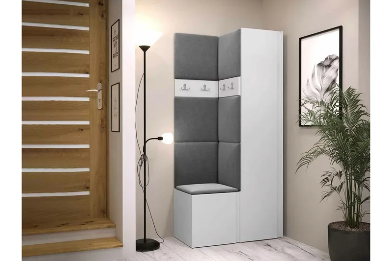 Dunvegan Highboard White - Säilytys - Kaappi - Säilytyskaappi