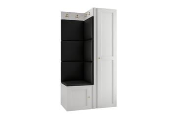 Dunvegan Highboard White - Säilytys - Kaappi - Säilytyskaappi