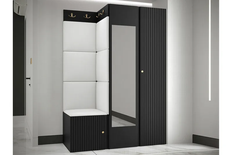 Dunvegan Highboard White - Säilytys - Kaappi - Säilytyskaappi